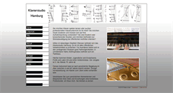 Desktop Screenshot of klavierstudio-hamburg.de